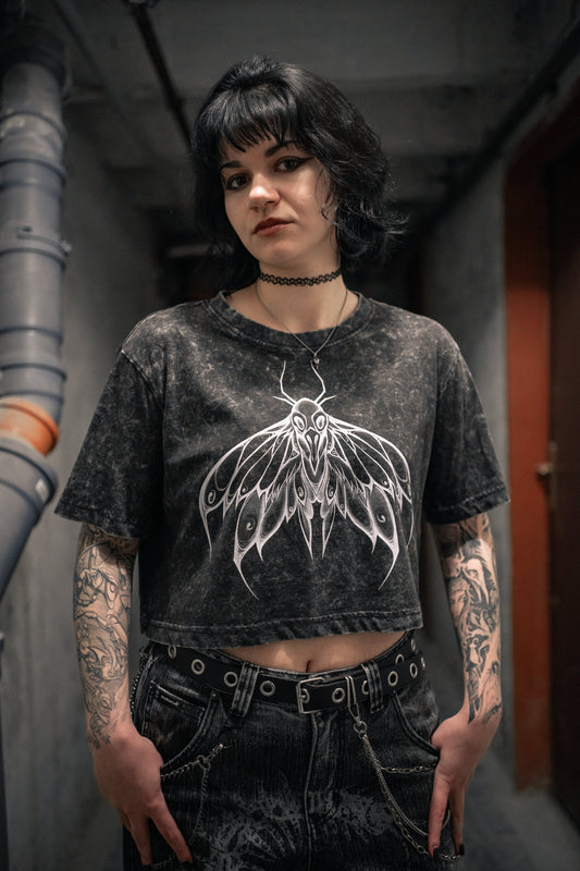 ECTO | DEAD MOTH | CROP TOP | PREORDER