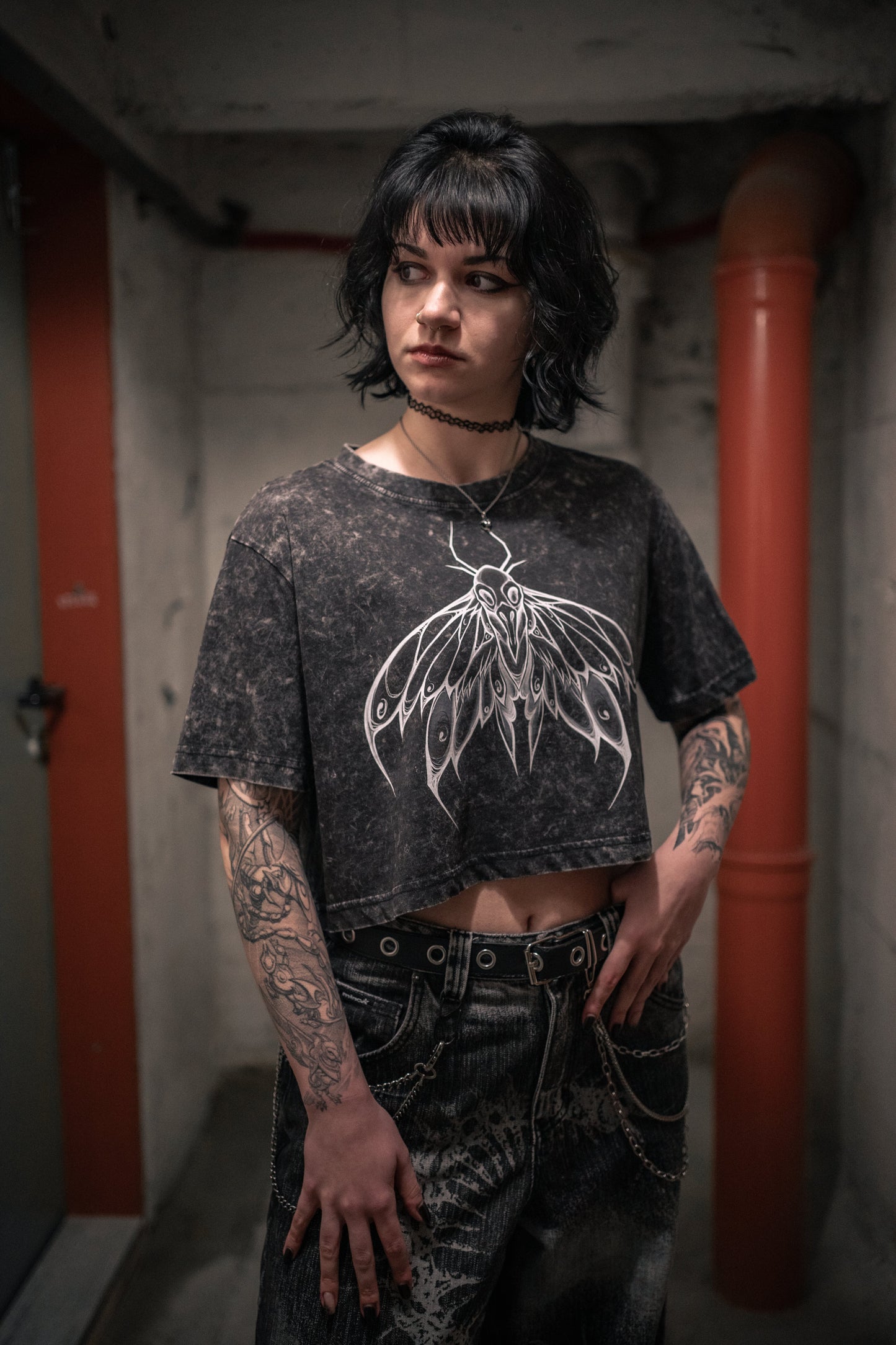 ECTO | DEAD MOTH | CROP TOP | PREORDER